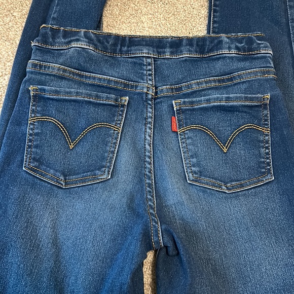 Girls Levi’s pull on skinny jeggings size 12 great condition adjustable waist - Picture 6 of 6